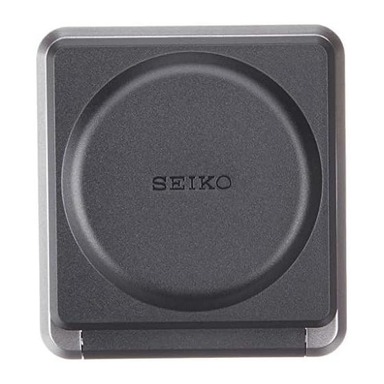 Seiko Clock Table Clock Alarm Clock Analog Small Body Size: 7.8 X 17.2 X 2.4cm QQ638S