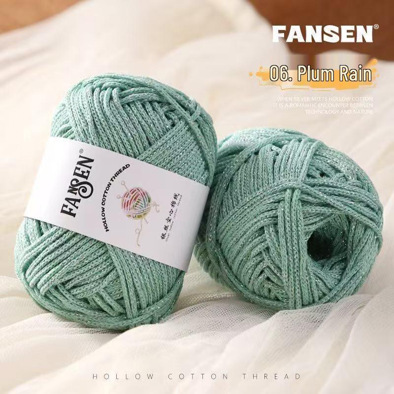 Silver Thread Shredded Butterfly Wool Shoulder Bag DIY Kit