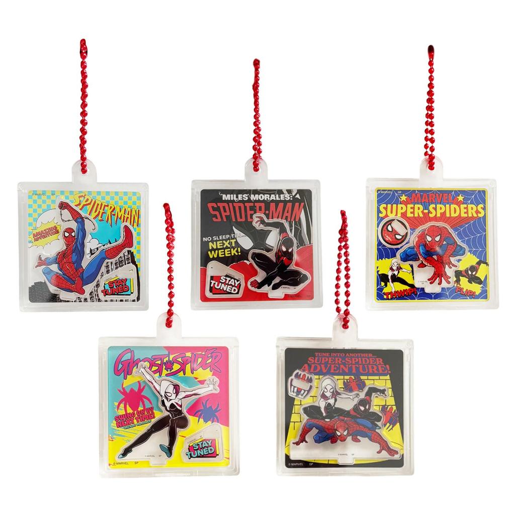 Small Planet Marvel Blind Acrylic Keychain Complete Set Spider-Man "Spider-Man Day"