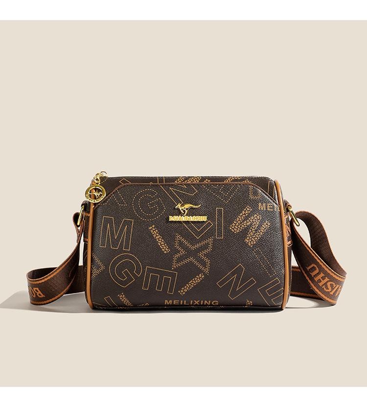 

Новый фаворит моды! Маленькая сумка из мягкой кожи кенгуру, воплощающая стиль ретро класса люкс. кофейный