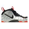 Nike Air Foamposite Pro 'Crimson' (Unisex) Mtlc Platinum / Blk-Brght Crmsn Basketball Shoes 624041 016