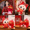 2025 Plush Snake Zodiac Animal Toy Soft Cuddly Doll For Festive Celebrations And Gifts