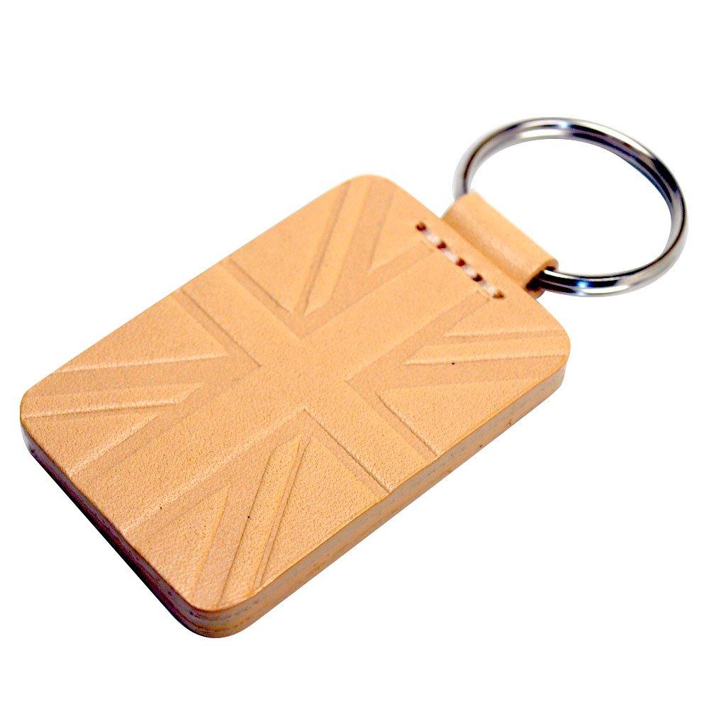 Came's House Union Jack Key Chain [Made in Japan], natural