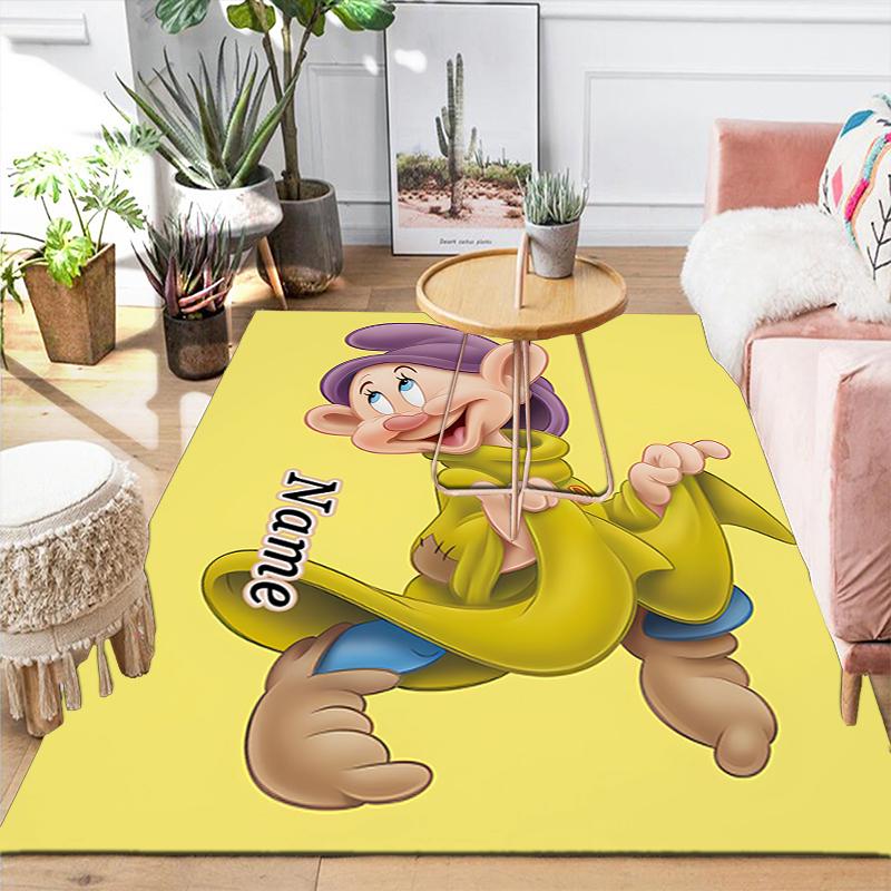 Custom 1Pc Grumpy Dopey'S Adventure Rug Office Carpet Indoor Outdoor Entrance Doormat Nonslip Soft And Comfortable Living Room D916240