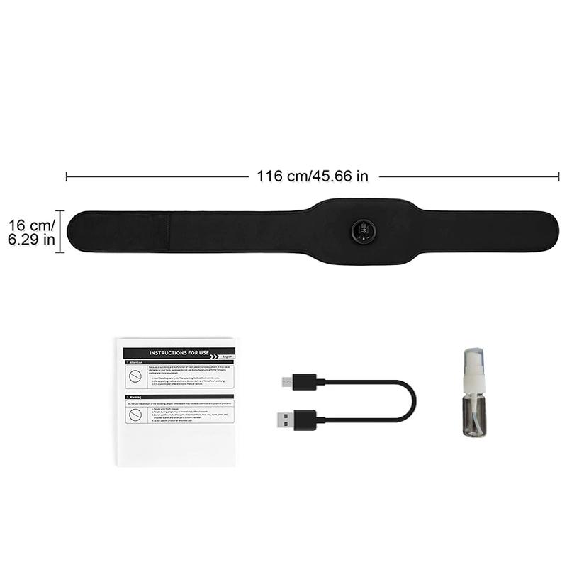 ABS Trainer Abdominal Toning Belt Electric Body Massager EMS Muscle Stimulator Waist Lose Weight Loss Fat Burn Body Slimming