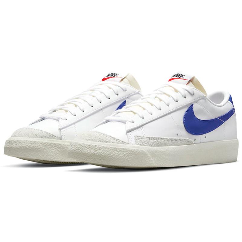 Nike Zapatillas Blazer Low 77 Vintage Blanco Azul Zapatillas de Skate DA6364-103