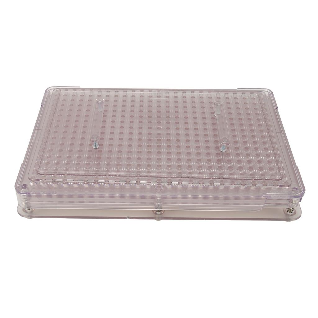 400 Löcher Größe 0 Kapselfüllplatte Transparent Automatischer leerer Kapselpulverfüller