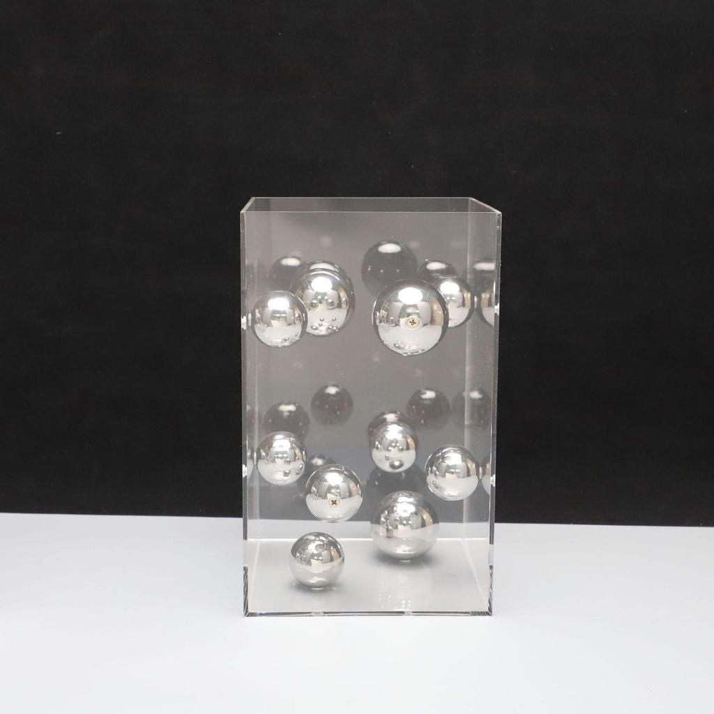 Modern European Light Luxury Acrylic Ball Ornament for Model Room and Office Decor