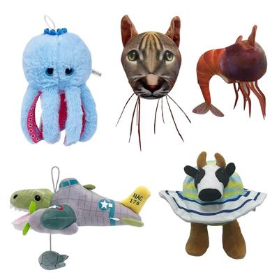 55estilo Cerebro Podrido Italiano Tung Tung Tung Sahur Peluches Tungtung Sahur Tralalero Tralala Tiburón de Peluche Suave Relleno Muñeca Regalo