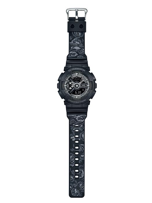 Casio Men's Resin 200M Water Resistant Digital Shock Resistant Quartz Watch GMA-S110F-1A