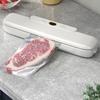 Vacuum Sealer Machine Style Plug Kitchen Vacuum Packer Machine with Free 10pcs Vacuum Bags Small Sealing Machine Food Vacuum Bags
