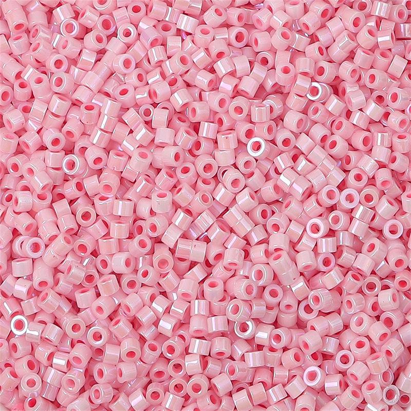 2-2.5mm High-Quality Imitation Porcelain Glass Seed Beads for Handmade Bracelets and Necklaces.
