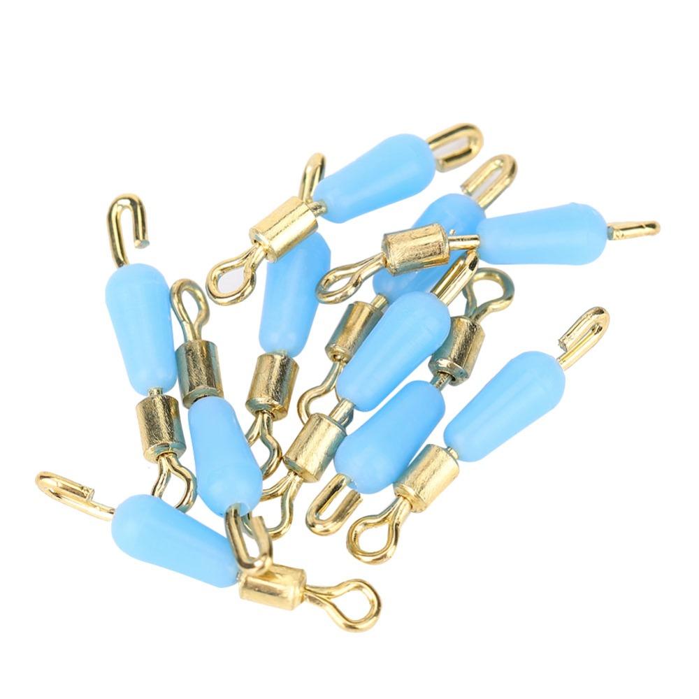 100PCS Anti Wrapped Fishing Line Stopper S M L Fishing Line Stop Fishing Sub Clip  Deep Drop Rigs