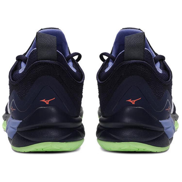 Mizuno Luminous 2 Wave Comfortable Shock Absorption Non-Slip Durable Low-Top Training Shoes Unisex Sneaker Black Green Purple V1GA212011