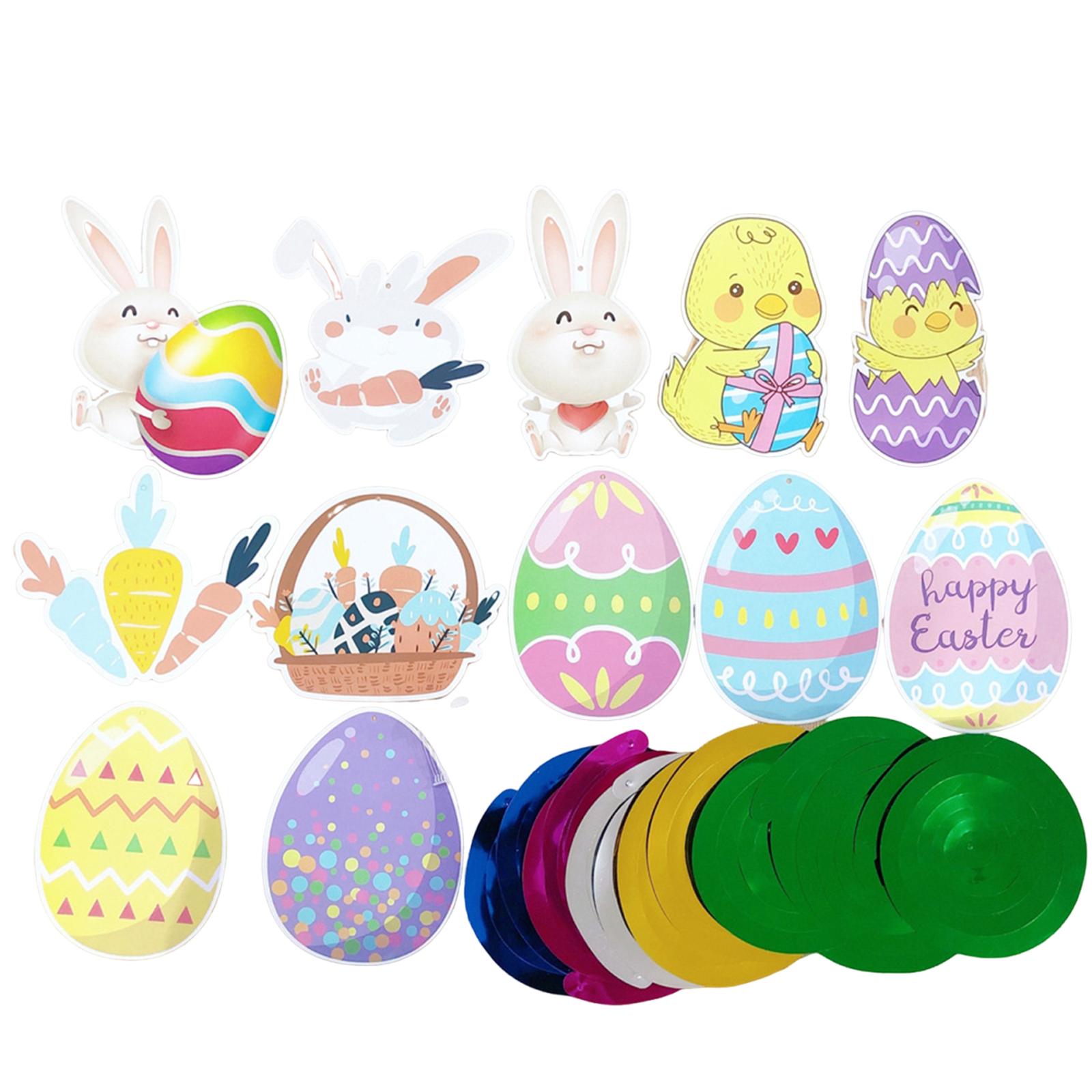 

Счастливой Пасхи Баннер Баннер Морковка Праздничная Гирлянда Подвесное Украшение Для Домашней Праздничной Вечеринки One Size