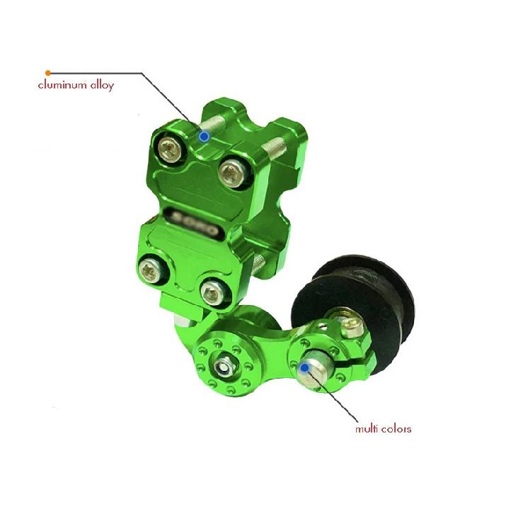 Motorcycle Universal Adjustment Accessories Adjuster Wheel Chain Tensioner Roller Tightener for Motorbike Motocross Chopper ATV