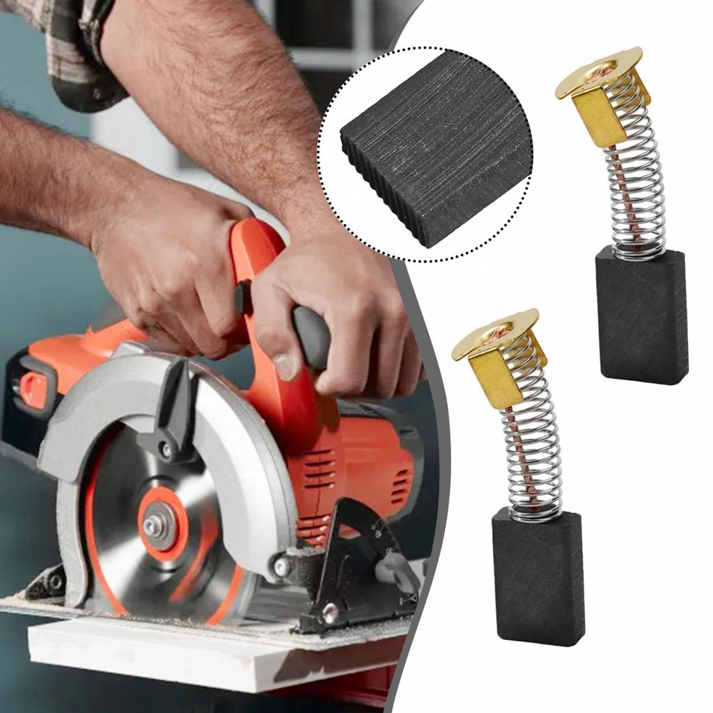 Replacement,Carbon Motor Brushes Brush-Set For Skil 77 Skilsaw Saw HD77