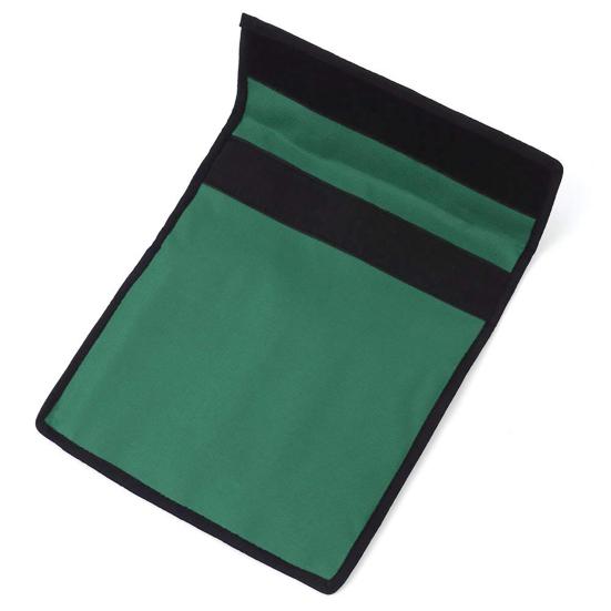 Borsa Portautensili da Giardinaggio Pieghevole Portatile con Molteplici Tasche in Rete Organizzatore