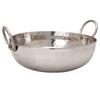 Sandwich Bottom Heavy Guage Stainless Steel Hammered Kadhai Cookware(1500 ML)