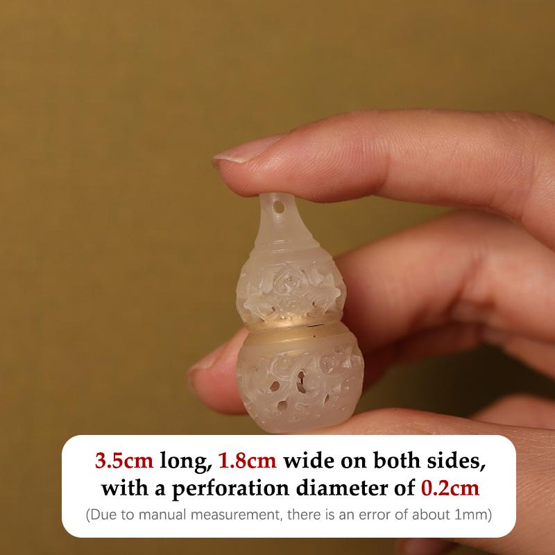 Mini Ornaments Hollowed Out Luminous Stone Sachet Pendant Accessories Diy Jewelry Mobile Phone Chain Keychain Home Decoration