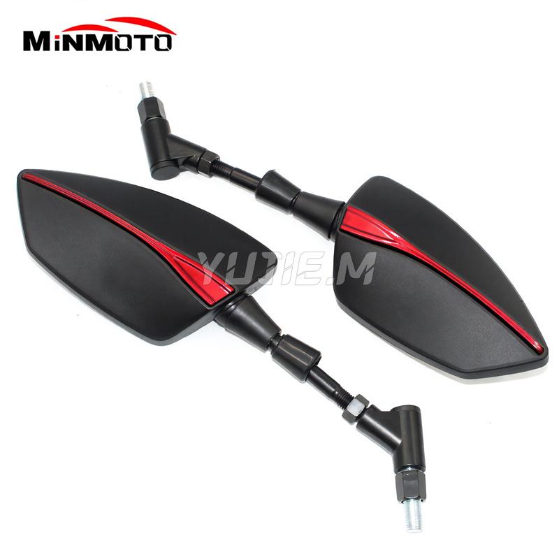 10MM 8MM Motorcycle Adjustabale Rearview Left Right Rear View Mirrors Side Mirror For XJ6 XJ6F XJ6N XJ 6 6F 6N 2009-2019 2020