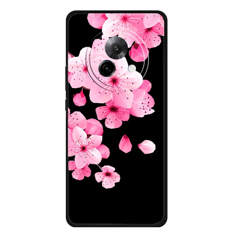 Black Silicone Case For Meizu Lucky 08 Case Luxury Protective Soft Phone Back Cover For Meizu Lucky 08 Case 6.78" Cartoon Shell