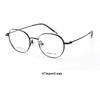 Women's Pure Titanium Small Frame Eyeglasses with Myopia Lenses - Fashionable & Simple Design for Youth