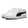 Puma Caven 3.0 Low Top Skateboard Shoes Unisex White Black 404490-04