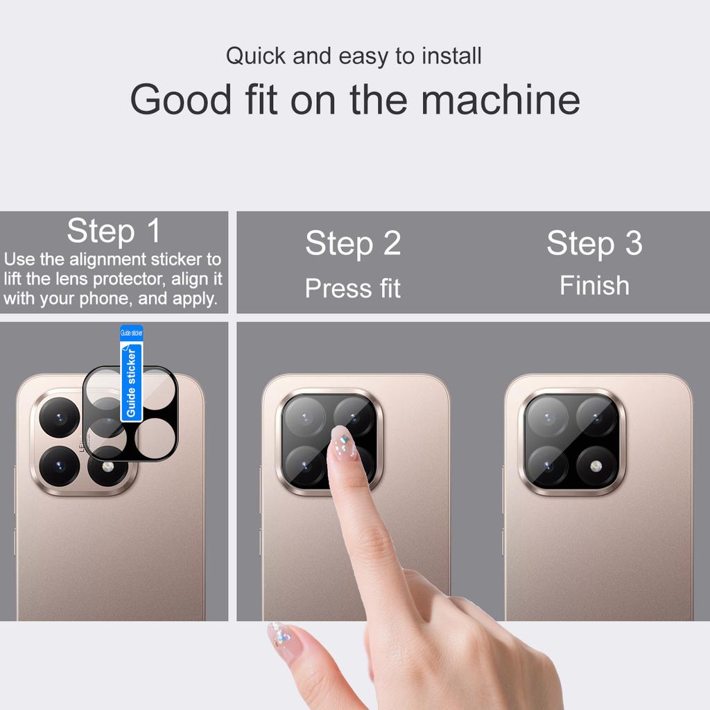 For Xiaomi MI 15T Pro 5G Glass IMAK High Definition Integrated Glass Lens Film