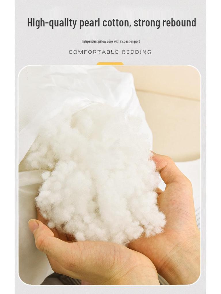 Abnehmbares & Waschbares Dreieckiges Kopfkissen - Imitation Baumwollleinen Tatami Rücken- & Lendenstützkissen