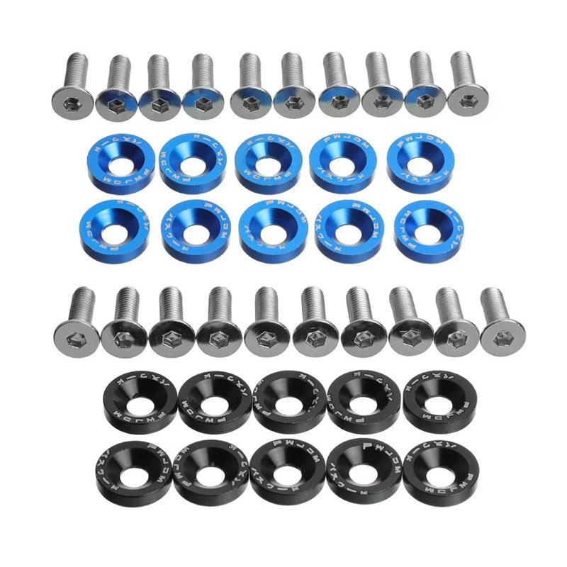 1/2set Scooter Fasteners Screws Handle Bar Screw Washers For Dualtron 1 2 3 Thunder Eagel Ultra Zero 9 Parts Car Screws