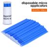 100Pcs Disposable Interdental Micro Brush Dentist Use Medicine Brushes 4 Sizes Soft Head Dental Floss Tool Teeth Whitening