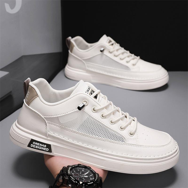 2025 spring and summer men's new trend versatile simple daily leisure comfortable round head fashion men's board shoes