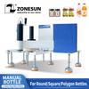 ZS-TB3 Manual Bottle Label Sticker Peeling Applicator Flat Round Square Polygon Surface Machine