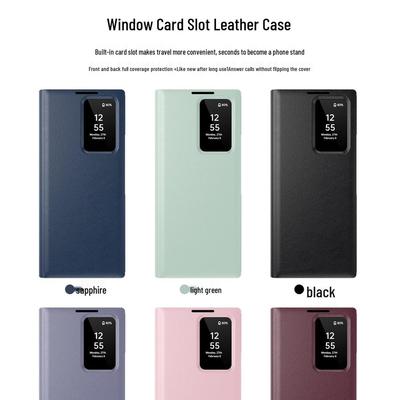 Funda de Cuero Inteligente para Dormir sin Plegado Samsung Z Fold7/6