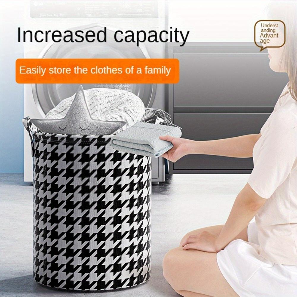 Storage Basket for Tidying, Perfect for Storage Wardrobe, Storage Laundry Basket, Double Needle Sewing and Foldable
