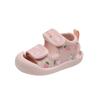 Baby Girl Summer sandals0-1-2Years Old3Children's Princess Shoes, Cartoon Closed-toe Infant Shoes, Soft-soled Toddler Shoes