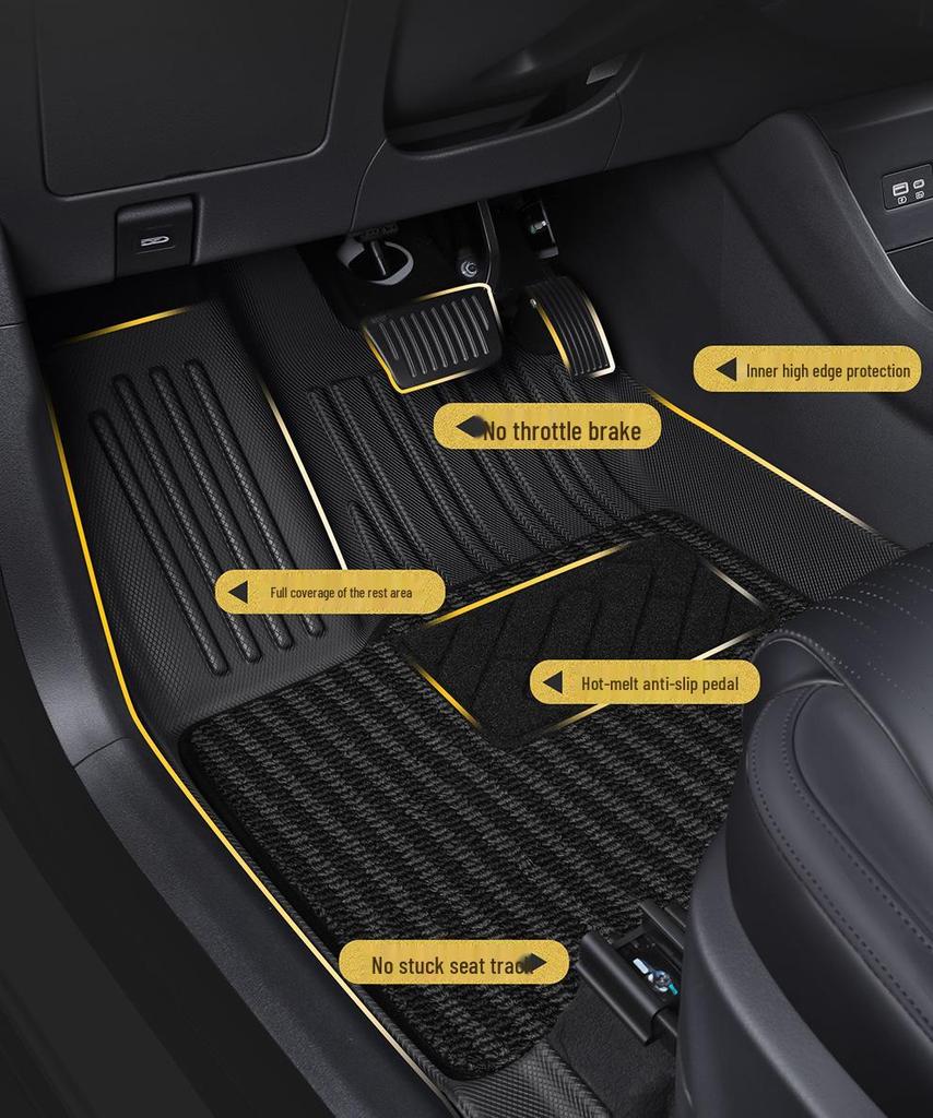 TPE Car Floor Mats for Geely Models: Xingrui, Emgrand GS, Vision X6, Boyue L, Binyue, Icon, Xingyue L, Binrui