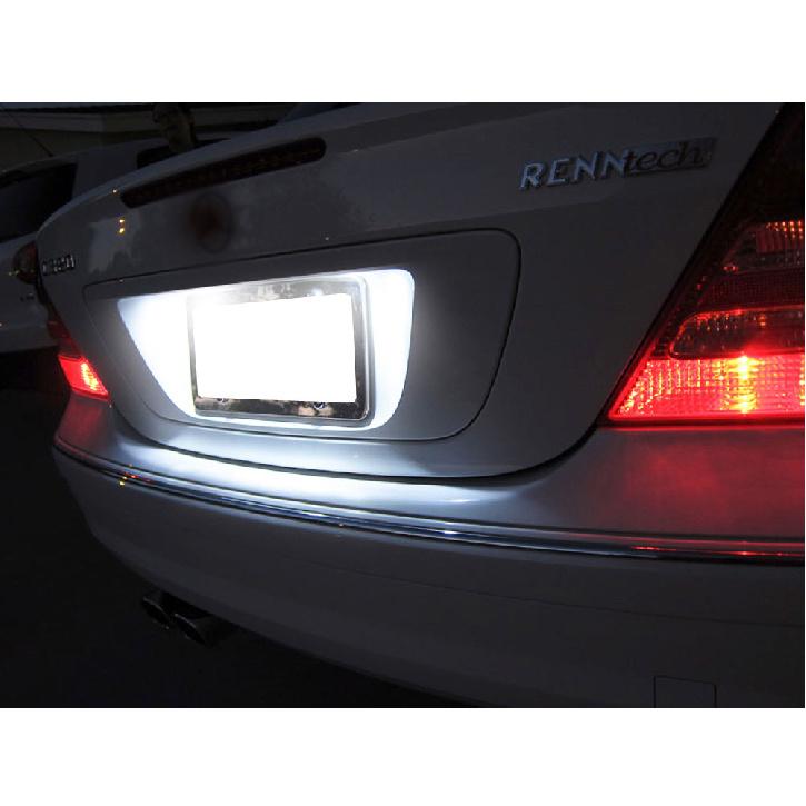 2Pcs Car LED License Number Plate Lights For Renault Vel Satis Clio 3 4 Espace 4 Twingo 2 Megane 2 3 Grandtour Laguna 2 3 Master License Plate Lights
