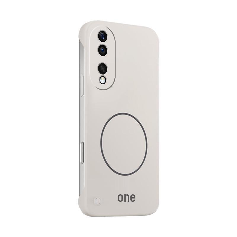 Honor 80/80 Pro Magnetic Borderless Frosted Anti-Drop Solid Color Protective Case Honor 80 белый
