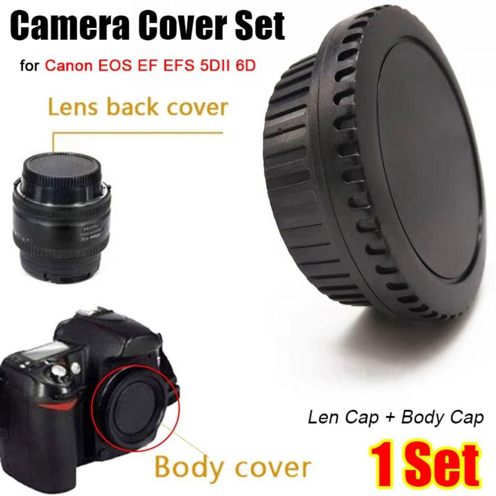 1Set Cover Protector Lid Camera Cap Cover Camera Body Cap for Canon 700D70D 6D2 5D4 1DX DSLR