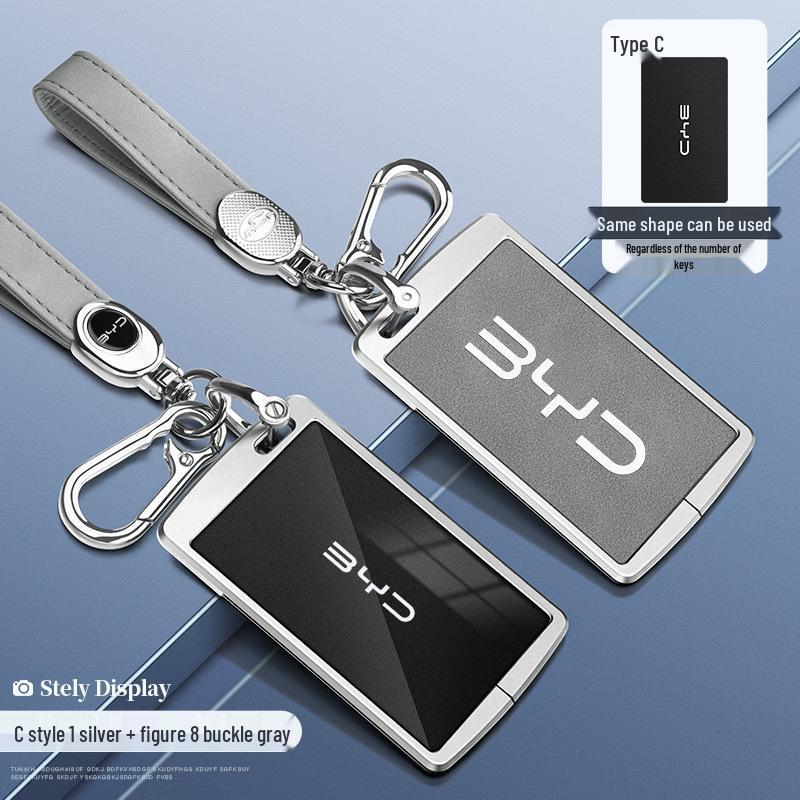 2023 New BYD Key Case for Han, Song Plus, Dolphin, Qin, Sea Lion, Yuan, Tang, and Seagull Models