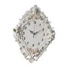 Contemporary European Wall Clock with Exquisite Resin Angel Sculptures for Home Décor