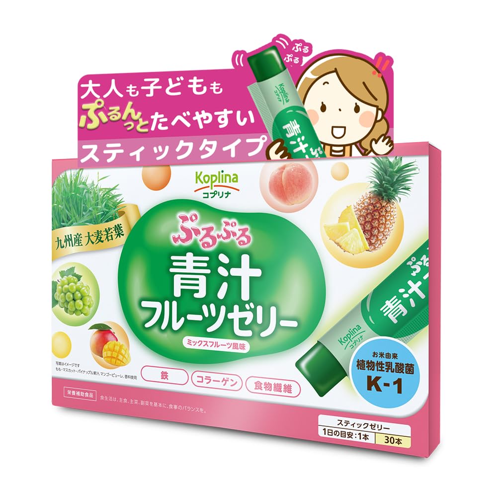 

Дрожащий зеленый сок Фруктовое желе 15г х 30 порций в стике поставляет молочнокислые бактерии, сделано в стиках, на 30 дней [желе/Фруктовый вкус/Упаковка в стиках/Красота/Диетический]