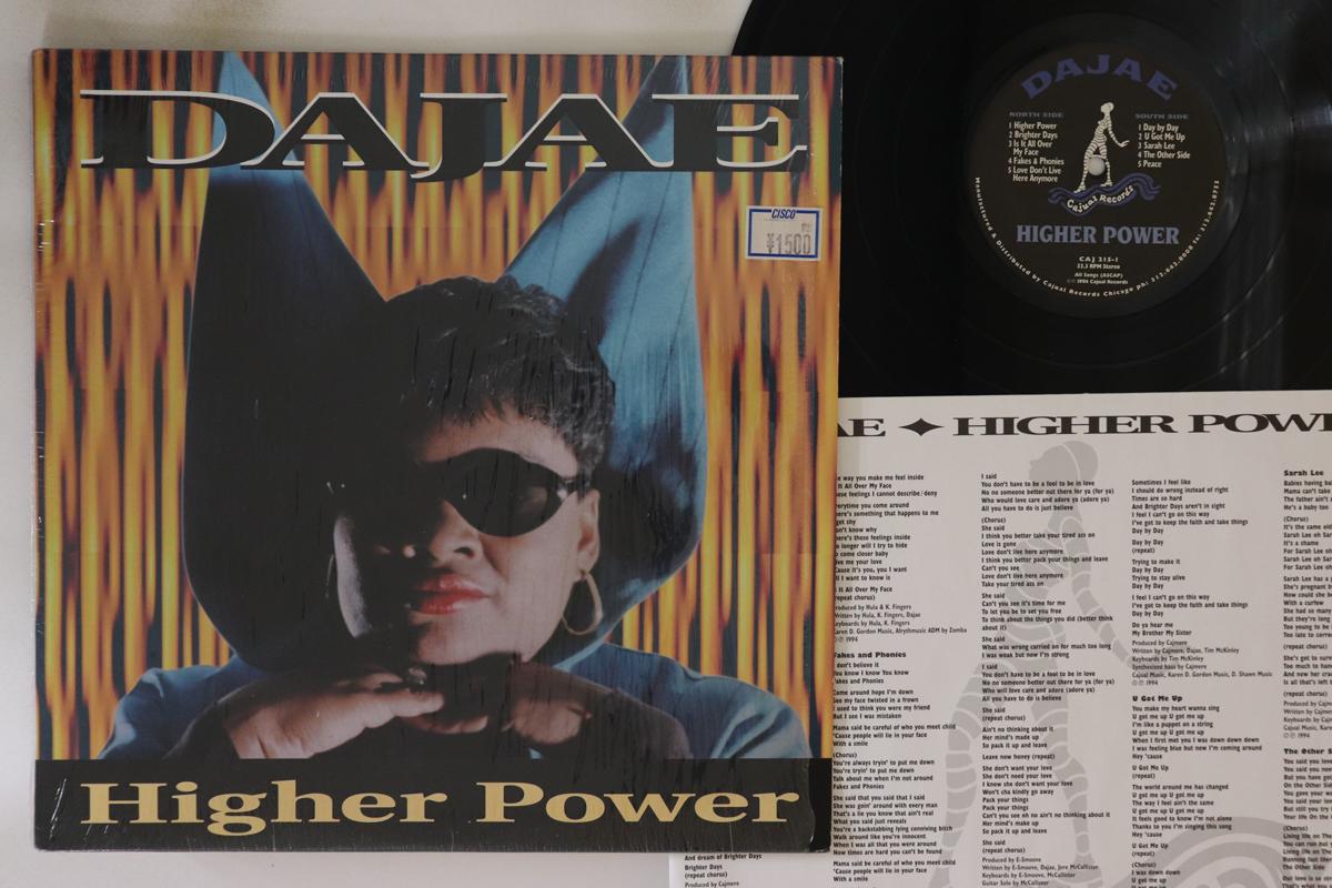 

LP Record DAJA - Higher Power CAJ2151 Cajual Records 1994 US Dance & Electronica Used