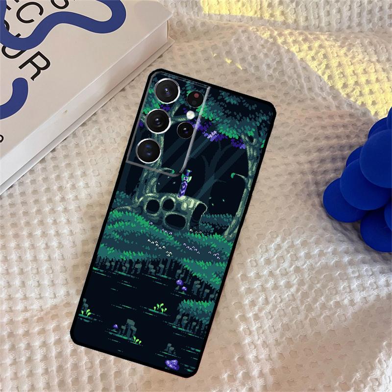 Game Terraria Case For Samsung Galaxy S23 S21 FE S20 S22 Ultra S8 S9 S10 Note 10 Plus Note 20 Ultra Cover