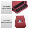 rsq1 Leather Car Headrest Cover Front Rear Seat Pillow Protective Set For VW Golf Polo Tiguan Touran Jetta Passat CC T5 GTI Caddy Eos