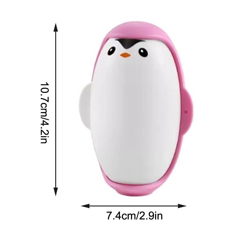 Tučňák odstraňovač žmolků pro domácnost přenosný lepkavý omyvatelný opakovaně použitelný kuličkový mini váleček vhodný pro čištění srsti zvířat