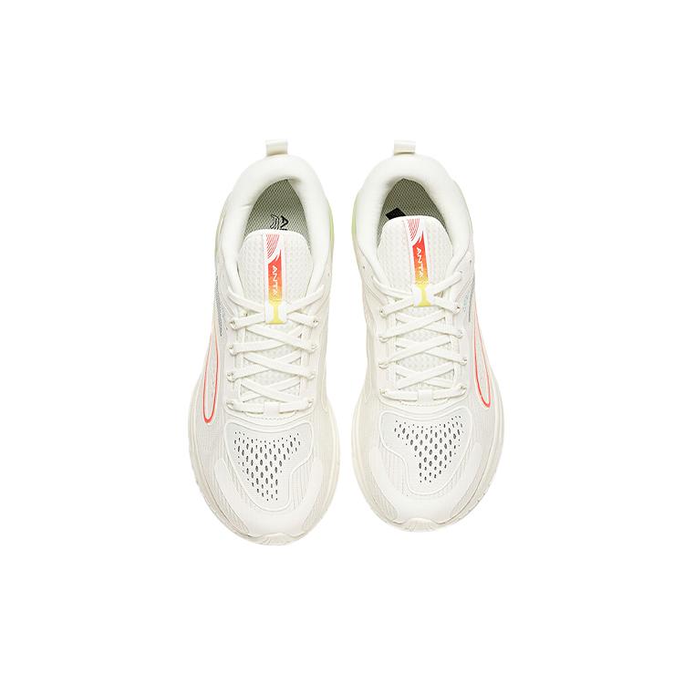 New Anta Tron 1.0 Running Collection Low Top Running Shoes Men's Ivory White 112115586-5