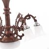 1/87 Chandelier Ceiling Light Fixture Micro Landscape Hanging Ho Scale Decoration